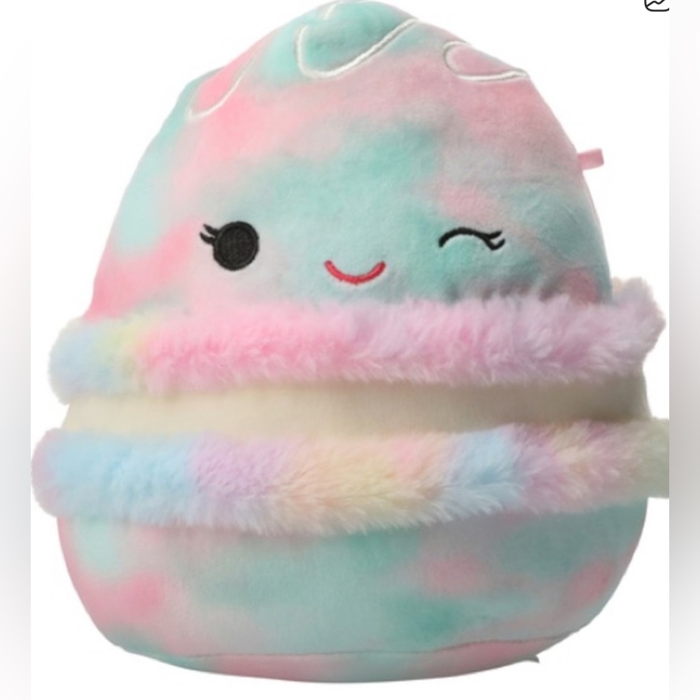 Squishmallows Pastel Pink and Blue Macaron Plush